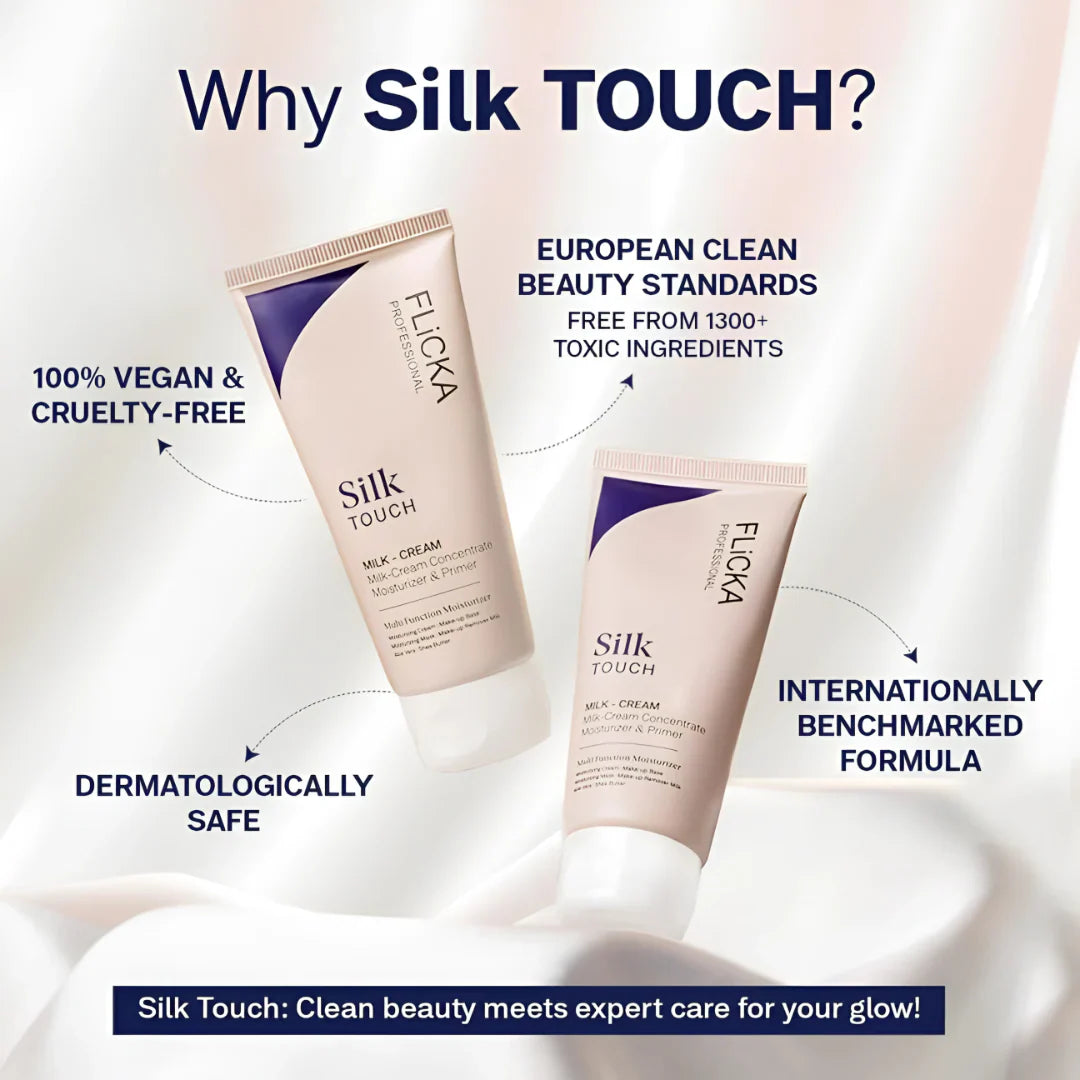 Flicka Silk Touch l Concentrate - Primer and Moisturizer